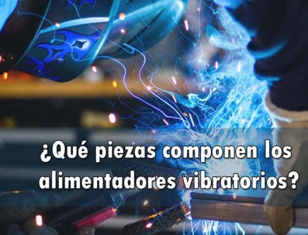 que piezas componen los alimentadores vibratorios