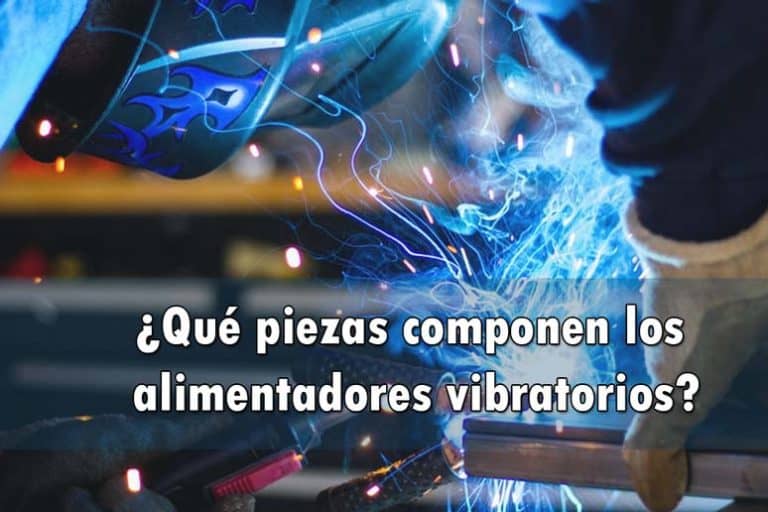 que piezas componen los alimentadores vibratorios