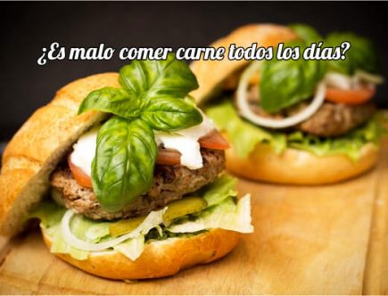 ¿Es malo comer carne todos los días?