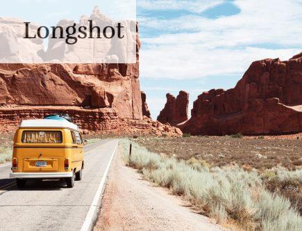yellow Volkswagen van on road