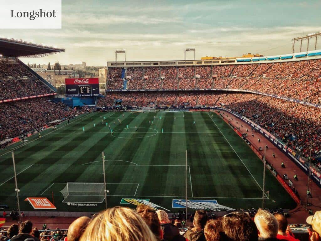 green soccer field with crowd at daytime