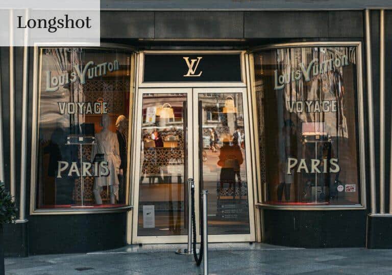 Elegant Louis Vuitton storefront in Cologne, Germany showcasing luxury fashion.