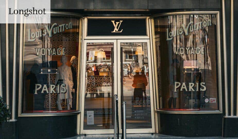 Elegant Louis Vuitton storefront in Cologne, Germany showcasing luxury fashion.