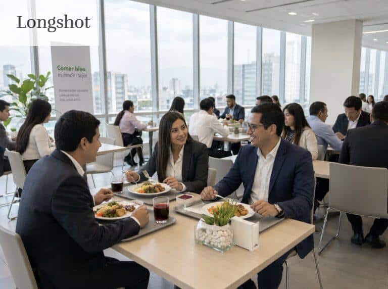 Concesionario de alimentos para empresas con comedor corporativo moderno